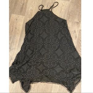 Alya Black Lace Dress